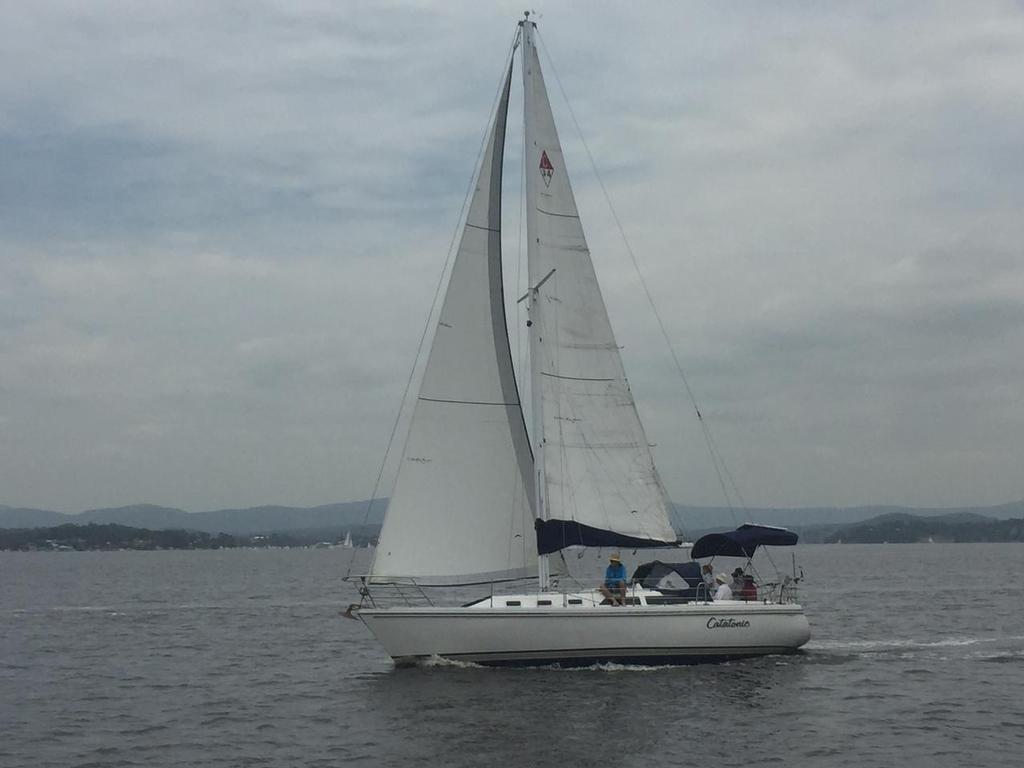 Catatonic- Line Honours - Catalina Yachts Lake Macquarie Rendezvous © Rod Mackay